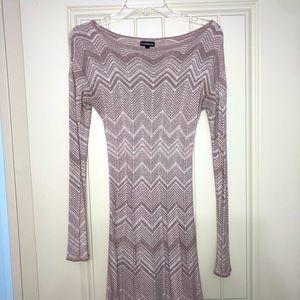 Champagne Sweater Dress